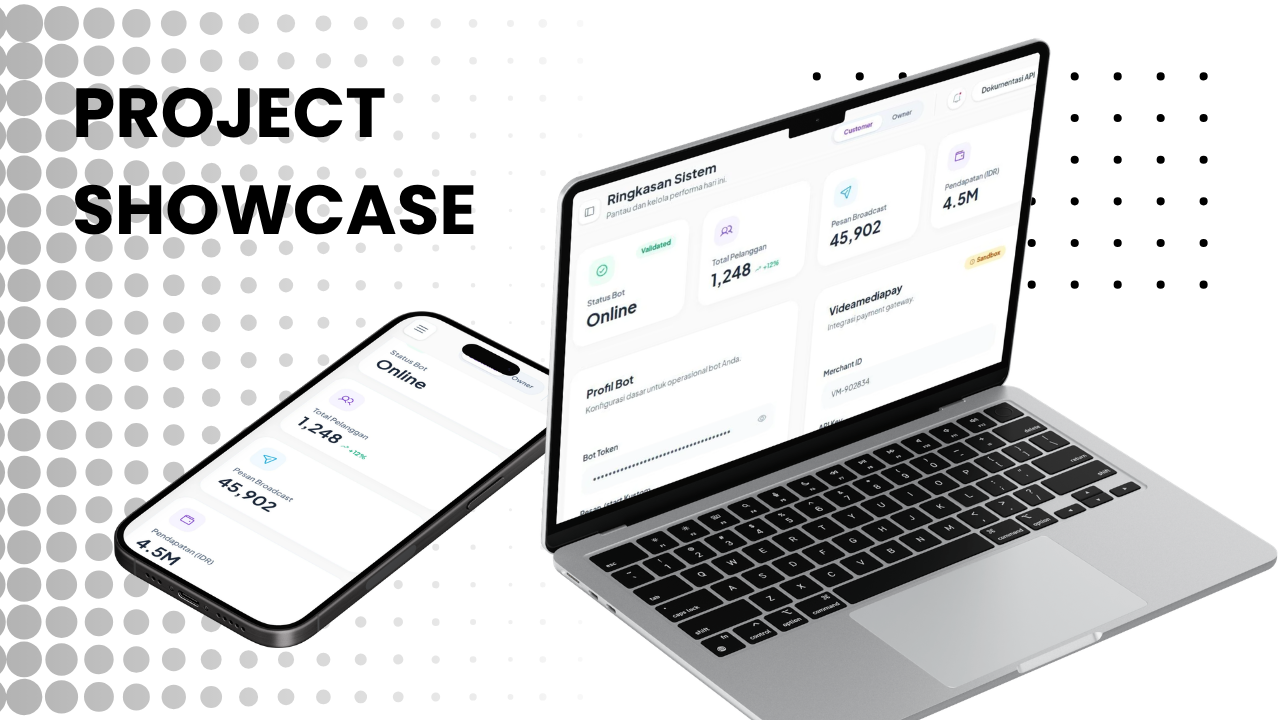 Bot master, dashboard management bot telegram multi tenant dan merchant